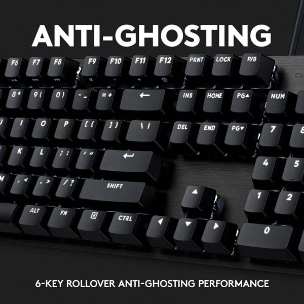 Tastatura Gaming mecanica LOGITECH G413 SE, USB, Layout US INT, negru