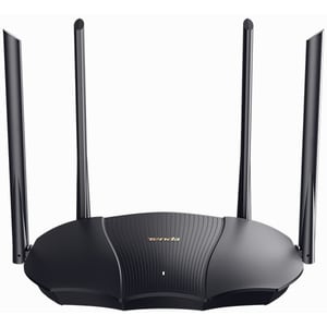 Router Wireless Gigabit TENDA TX9 PRO, Wi-Fi 6, Dual-Band 574 + 2402 Mbps, negru