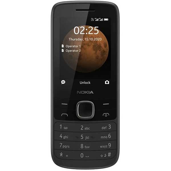 Telefon mobil NOKIA 225 4G, 128MB, 64MB RAM, Dual SIM, Black