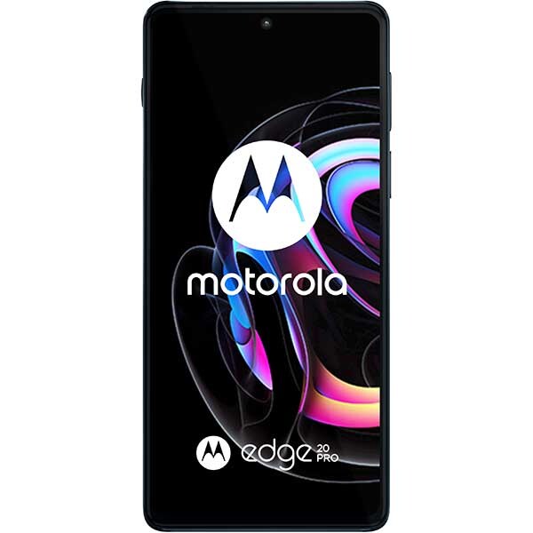 Telefon MOTOROLA Edge 20 Pro 5G, 256GB, 12GB RAM, Dual SIM, Midnight Blue