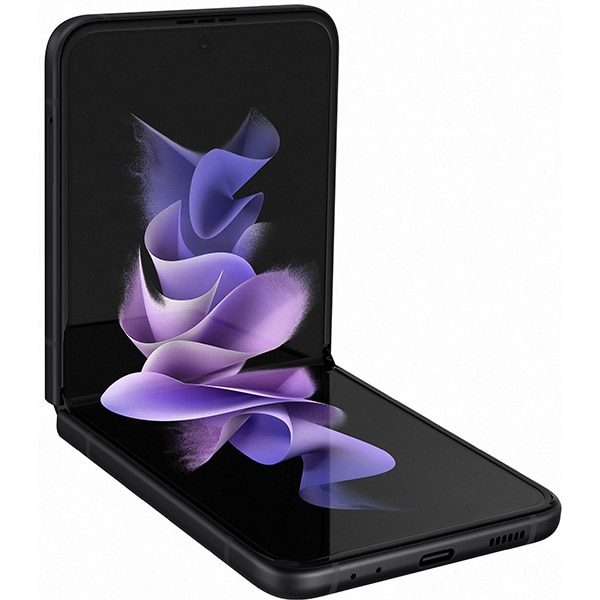 Mediator Generosity Greeting Telefon SAMSUNG Galaxy Z Flip3 5G, 128GB, 8GB RAM, Dual SIM, Phantom Black