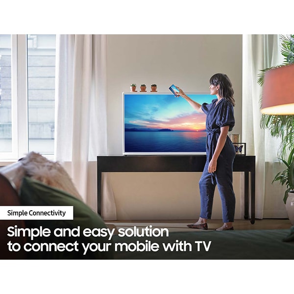 Televizor Lifestyle The Serif Smart SAMSUNG 43LS01T, Ultra HD 4K, HDR, 108cm