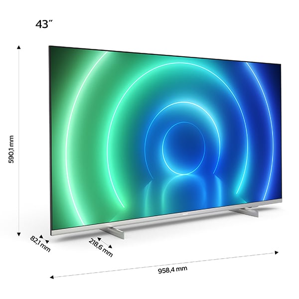 Televizor LED Smart PHILIPS 43PUS7556, Ultra HD 4K, HDR, 108cm