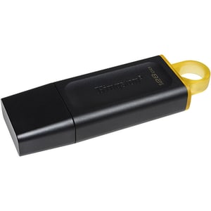 Memorie USB KINGSTON DataTraveler Exodia DTX/128GB, 128GB, USB 3.2. negru-galben