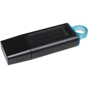 Memorie USB KINGSTON DataTraveler Exodia DTX/64GB, 64GB, USB 3.2. negru-albastru deschis