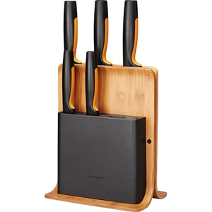 Set cutite FISKARS 1057552, 6 piese, 11-23cm, negru