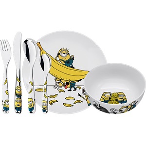 Set complet de hranire WMF Minions, 6 piese