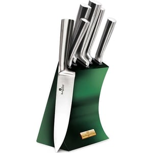 Set cutite BERLINGER HAUS Emerald BH/2448, 6 piese, 9-20cm, verde