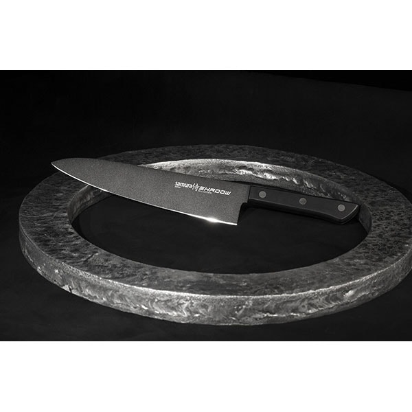 Cutitul bucatarului SAMURA Shadow SH-0085, 20cm, otel, negru