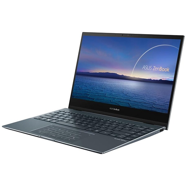 Laptop 2 in 1 ASUS ZenBook Flip 13 OLED UX363EA-HP539X, Intel Core i7-1165G7 pana la 4.7Ghz, 13.3" Full HD Touch, 16GB, SSD 512GB, Intel Iris Xe, Windows 10 Pro, gri