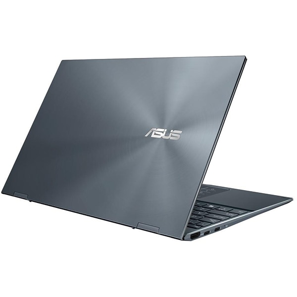 Laptop 2 in 1 ASUS ZenBook Flip 13 UX363EA-EM045R, Intel Core i7-1165G7 pana la 4.7Ghz, 13.3" Full HD Touch, 16GB, SSD 1TB, Intel Iris Xe, Windows 10 Pro, gri