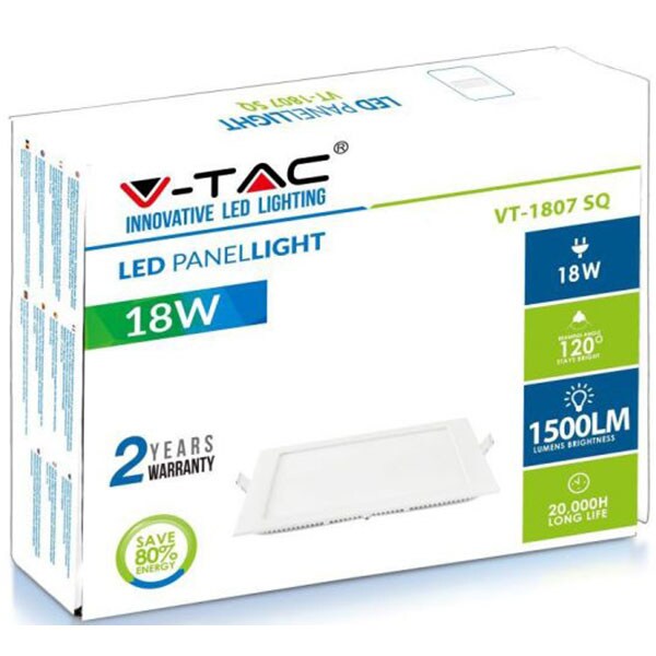 Corp iluminat V-TAC 4871, 18W, 1500lm, IP20