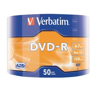 DVD-R VERBATIM VB020105, 16x,  4.7GB, 50 buc