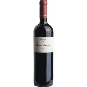 Vin rosu sec Crama Serve Terra Romana Milenium Rosu 2017, 0.75L