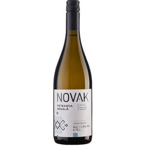 Vin alb sec Crama Novak Feteasca Regala, 0.75L