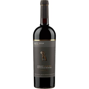 Vin rosu sec Crama Agrici Merlot Feteasca Neagra Signature 2019, 0.75L