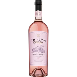Vin rose sec Cramele Cricova Prestige 2020, 0.75L