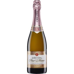 Vin spumant rose Cramele Cricova  Pinot Meunier Extra Sec Rose, 0.75L