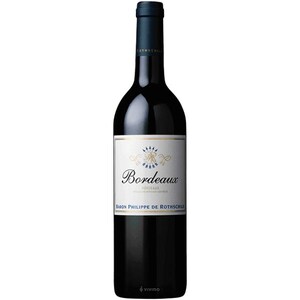 Vin rosu demisec Baron Philippe De Rothschild Bordeaux, 0.75L