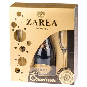 Vin spumant alb Zarea Diamond Emotion Collection, 0.75L