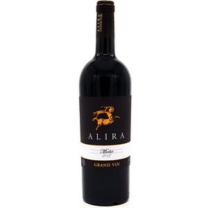 Vin rosu sec Crama Alira Grand Vin Merlot 2017, 0.75L