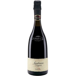 Vin spumant rosu Donelli Lambrusco DOP Reggiano Brut Scaglitti, 0.75L
