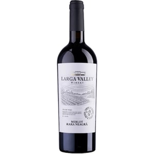 Vin rosu sec Vinaria Larga Valley Merlot RN 2018, 0.75L