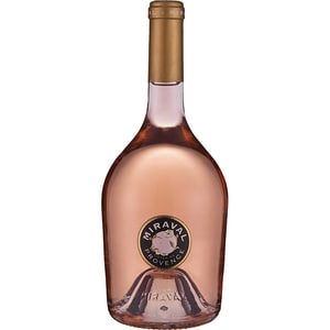 Vin rose sec Miraval Cotes de Provence 2021, 0.75L