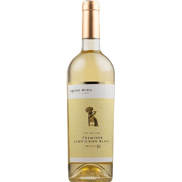 Vin alb sec Crama Agrici Traminer Sauvignon Blanc Signature 2020, 0.75L