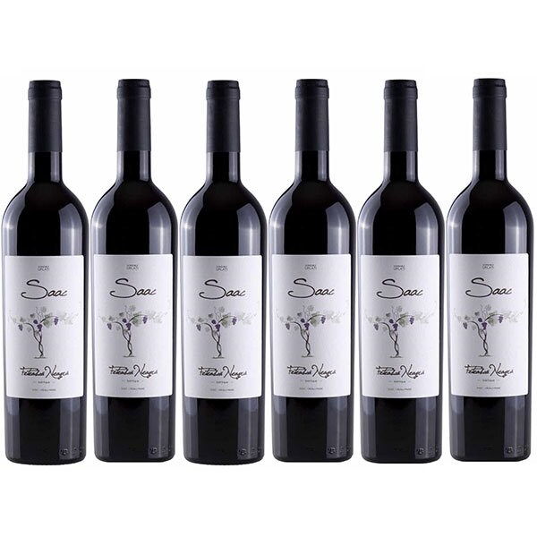 Vin rosu sec Domeniile Urlati Saac Feteasca Neagra 2019, 0.75L, bax 6 sticle