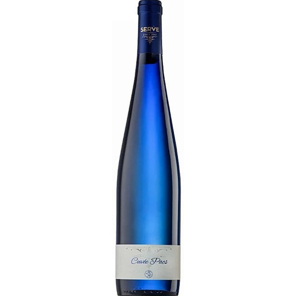 Vin alb sec Crama Serve Cuvee Pacs Pinot Noir si Chardonnay 2020, 0.75L