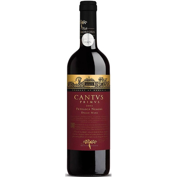 Vin rosu sec Viile Metamorfosis Cantus Primus Feteasca Neagra 2018, 0.75L