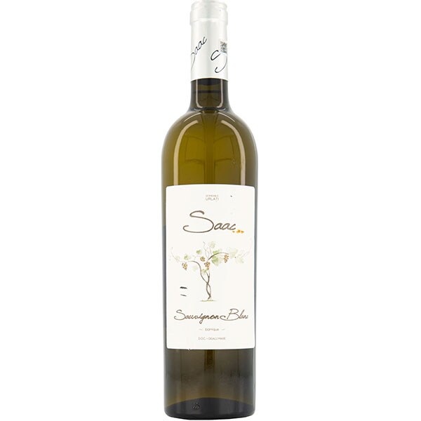 Vin alb sec Domeniile Urlati Saac Sauvignon Blanc 2019, 0.75L, bax 6 sticle