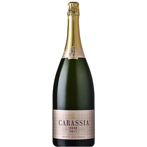 Vin spumant rose Carastelec Rose Brut 2017, 1.5L