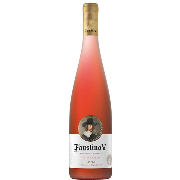 Vin rose sec Faustino V DO Rioja 2020, 0.75L