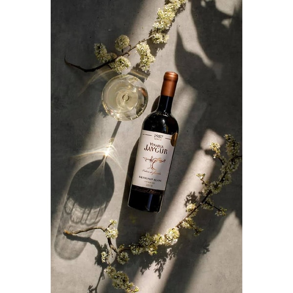 Vin alb sec Vinaria Javgur Sauvignon Blanc 2019, 0.75L