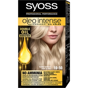 Vopsea de par SYOSS Color Oleo, 10-50 Blond Cenusiu, 115ml