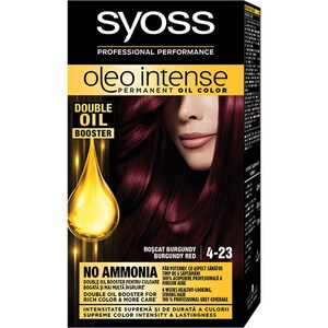 Vopsea de par SYOSS Color Oleo, 4-23 Roscat Burgundy, 115ml