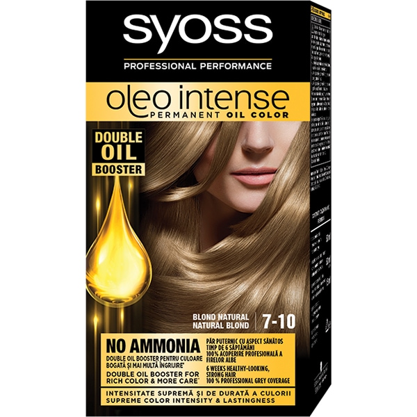 Vopsea De Par Syoss Color Oleo 7 10 Blond Natural 115ml