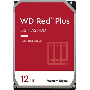 Hard Disk NAS WD Red Plus, 12TB, 5400 RPM, SATA3, 256MB, WD120EFAX