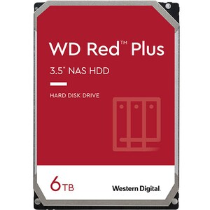 Hard Disk NAS desktop WD Red Plus, 6TB, 5640 RPM, SATA3, 128MB, WD60EFZX