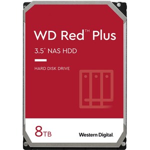 Hard Disk NAS WD Red Plus, 8TB, 5640 RPM, SATA3, 128MB, WD80EFZZ