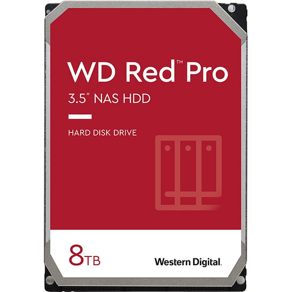Hard Disk NAS WD Red Pro, 8TB, 7200 RPM, SATA3, 256MB, WD8003FFBX
