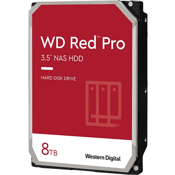 Hard Disk NAS WD Red Pro, 8TB, 7200 RPM, SATA3, 256MB, WD8003FFBX
