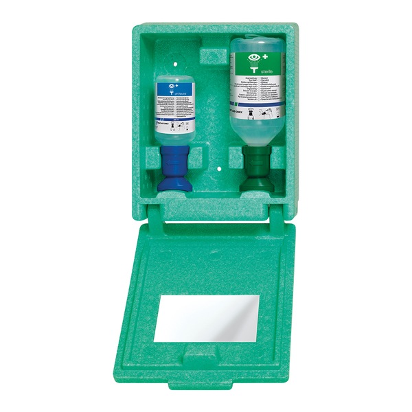 Statie De Prim Ajutor First Aid Only Pentru Curatarea Ochilor Fixa