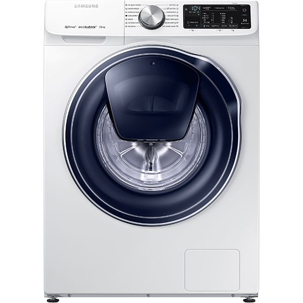 Masina De Spalat Rufe Frontala Samsung Ww70m644opw Le Ecobubble Addwash 7kg 1400rpm Clasa A Alb