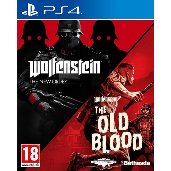 Wolfenstein: The New Order & The Old Blood (Dual Pack) PS4