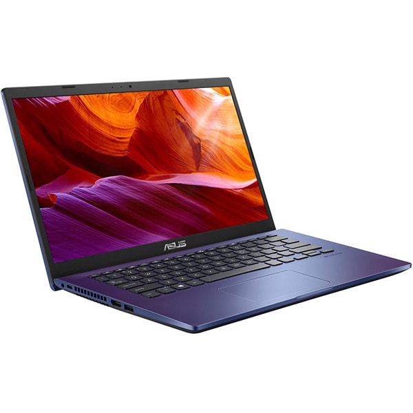 Laptop ASUS X409FA-BV312, Intel Core i3-10110U pana la 4.1GHz, 14" HD, 8GB, SSD 256GB, Intel UHD Graphics, Free Dos, Peacock Blue