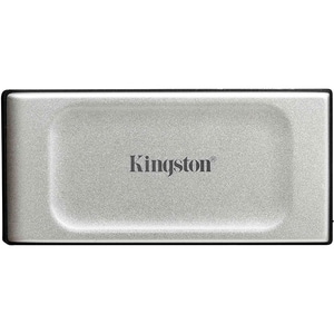 SSD extern KINGSTON XS2000, 500GB, USB 3.2 Gen 2, argintiu