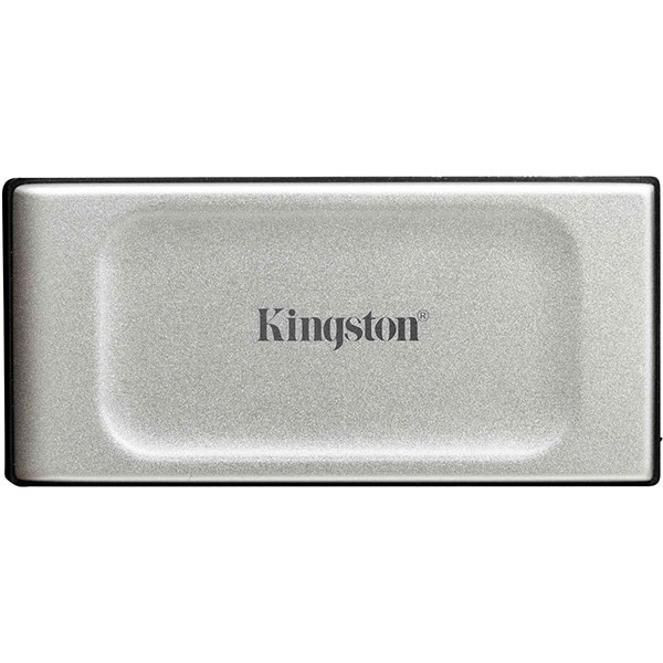 SSD extern KINGSTON XS2000, 2TB, USB 3.2 Gen 2, argintiu